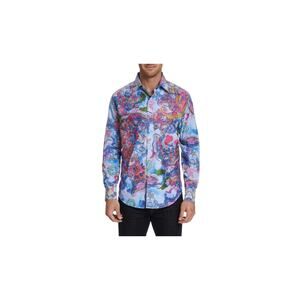 Robert Graham The Parker - Sz 2XL- Embroidered Floral Shirt. #416/902.